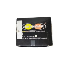 New Clear Alternatives 2007-2008 Suzuki GSXR 1000 Integrated Taillight Smoke  