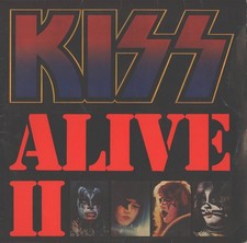 KISS - Alive II - GER/NL press 1977-1983 (VG-/VG-) double gatefold LP Vinyl
