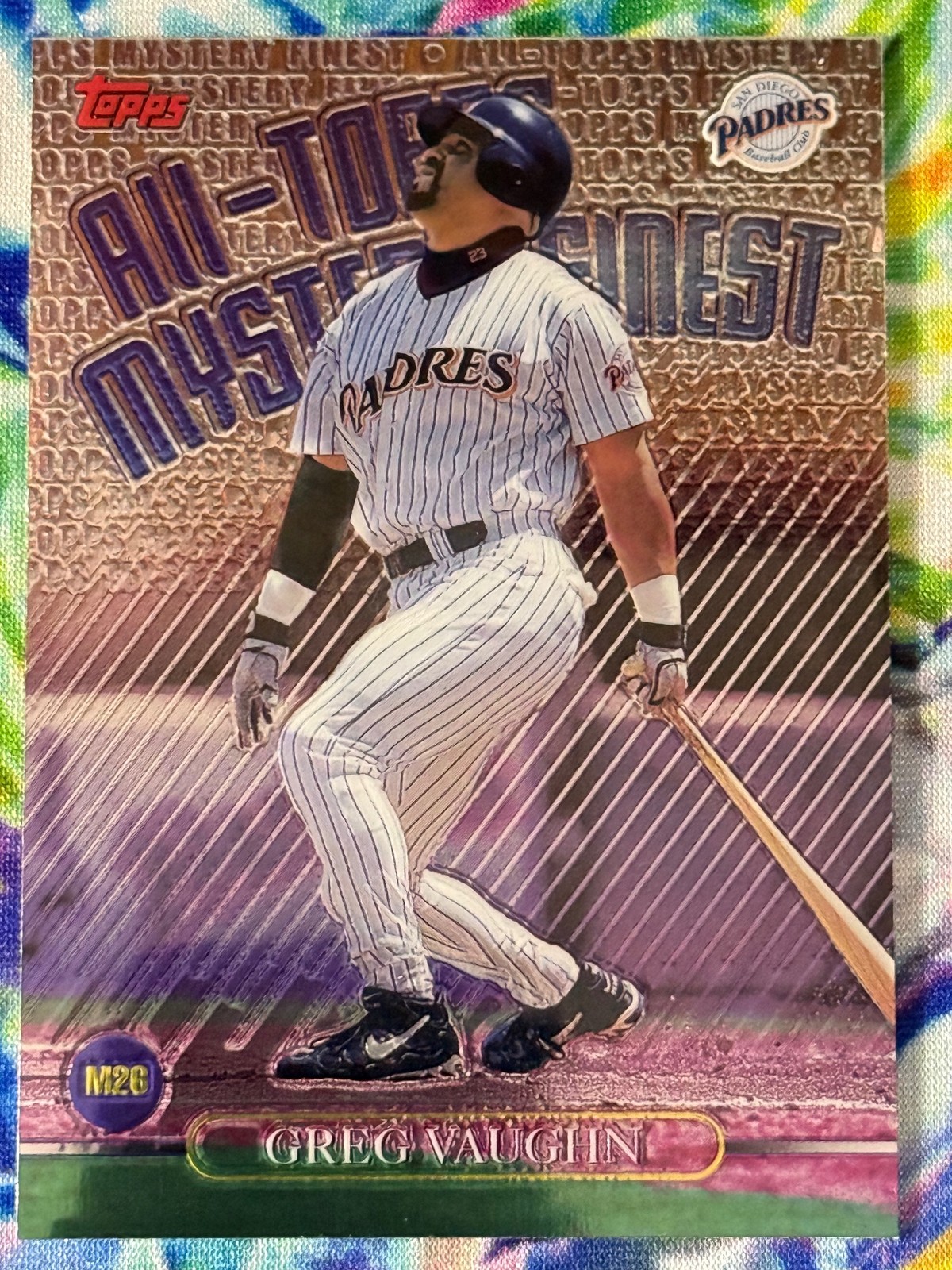 1999 Topps #M26 Greg Vaughn All-Topps Mystery Finest
