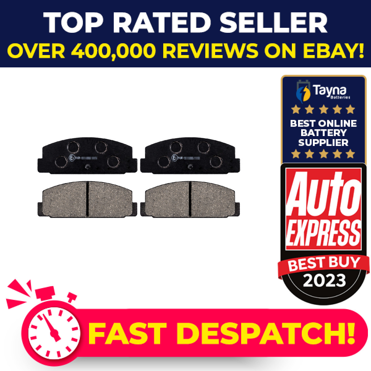 Brake Pads Set fits MAZDA PREMACY CP Rear 1.8 1.9 2.0 2.0D 99 to 05 B6Y82643Z