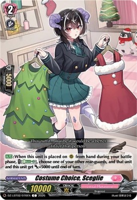 x4 Costume Choice, Sceglie - DZ-LBT02/070EN - C CFV M/NM