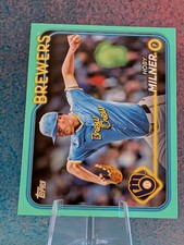 2024 Topps Update #US87 Hoby Milner Aqua