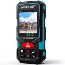 330 Ft. Outdoor Laser Distance Measuring Tool with Camera Viewfinder, P2P Techno