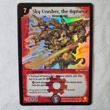 Duel Masters TCG - Sky Crusher, the Agitator - SUPER RARE - 2/55 - DM07