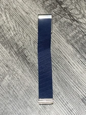 Whoop 4.0 luxeknit band strap with platinum hardware