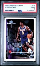 Upper Deck 1999-00 MVP Kobe Bryant #74 Base PSA 9 Lakers Basketball