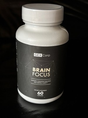 Brain Focus Supports Cognitive Function And Mental Clarity 60 Capsules