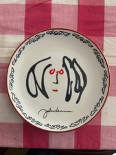 John Lennon Plates- 8 inch limited edition Gartlan Self Portrait, Too