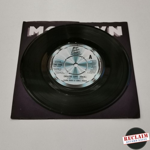 Diana Ross & Lionel Richie - Endless Love 7" Vinyl Schallplatte Sehr guter Zustand