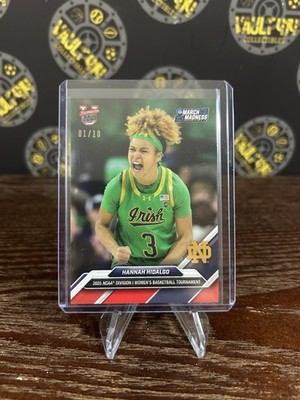 2025 Bowman U Now March Madness #3 Hannah Hidalgo Notre Dame 1/10 SSP
