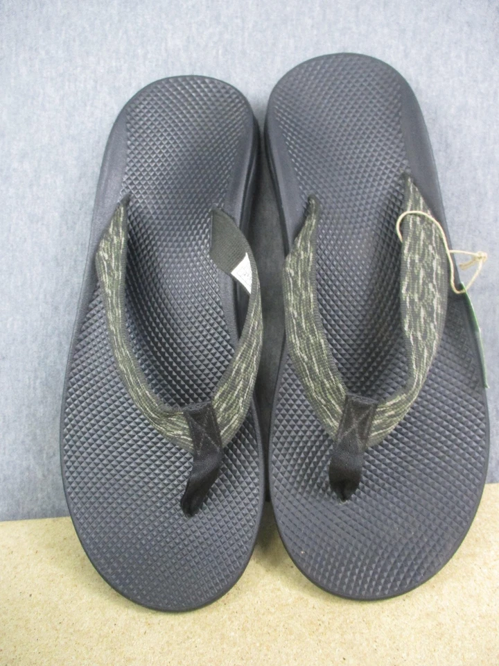 Сандалии-шлепанцы Chaco Ecotread мужские размер 13 армейские черные новые с ценниками - Изображение 3 из 4