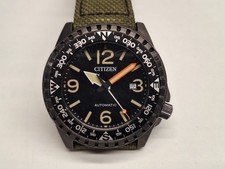 Citizen 8210 S125022 stile militare orologio uomo meccanico automatico 46 mm