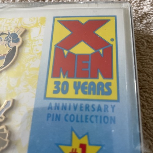 Marvel X-MEN 30 Years Pin Collection 1776/2750 Wolverin Cyclop Gambit - SEALED - Picture 3 of 3
