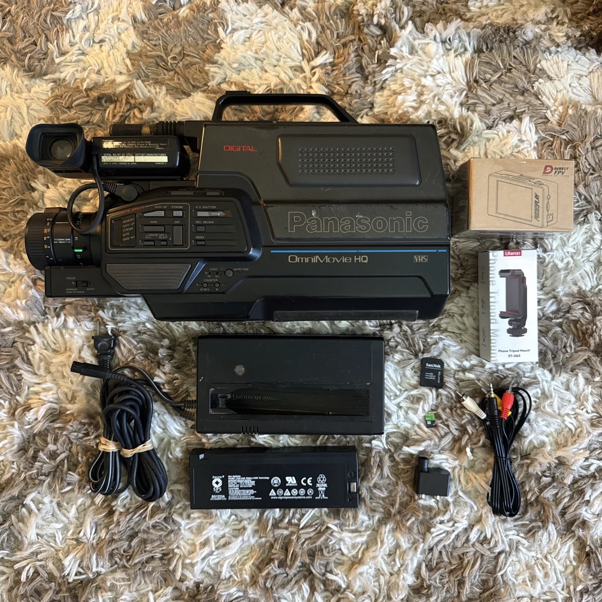 Panasonic Standard Definition VHS Camcorders for sale | eBay