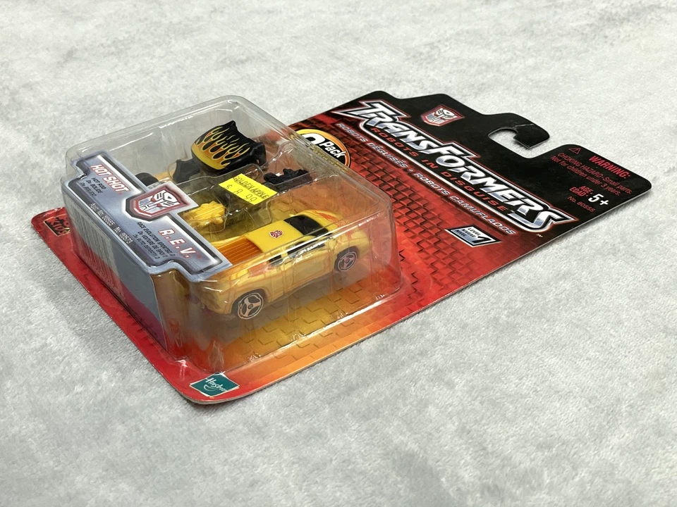 Transformers Robots in Disguise Hot Shot R.E.V. Pack de 2 Hasbro 2001 amarillo negro Foto 3 de 4