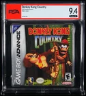 Donkey Kong Country (GameBoy GBA, 2003) PSA Graded Sealed 9.4 A+ NOT WATA CGC