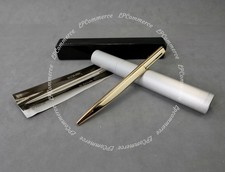 Penna BULGARI Eccentric gold box ballpoint pen design BVLGARI