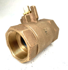 Bronze Ball Valve 2" NPT Thread Ends 150 psi SWP / 600 psi WOG  *NO LEVER*