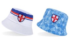 England Retro Bucket Hat World Cup 2026 Football Adults Summer Festival Cap