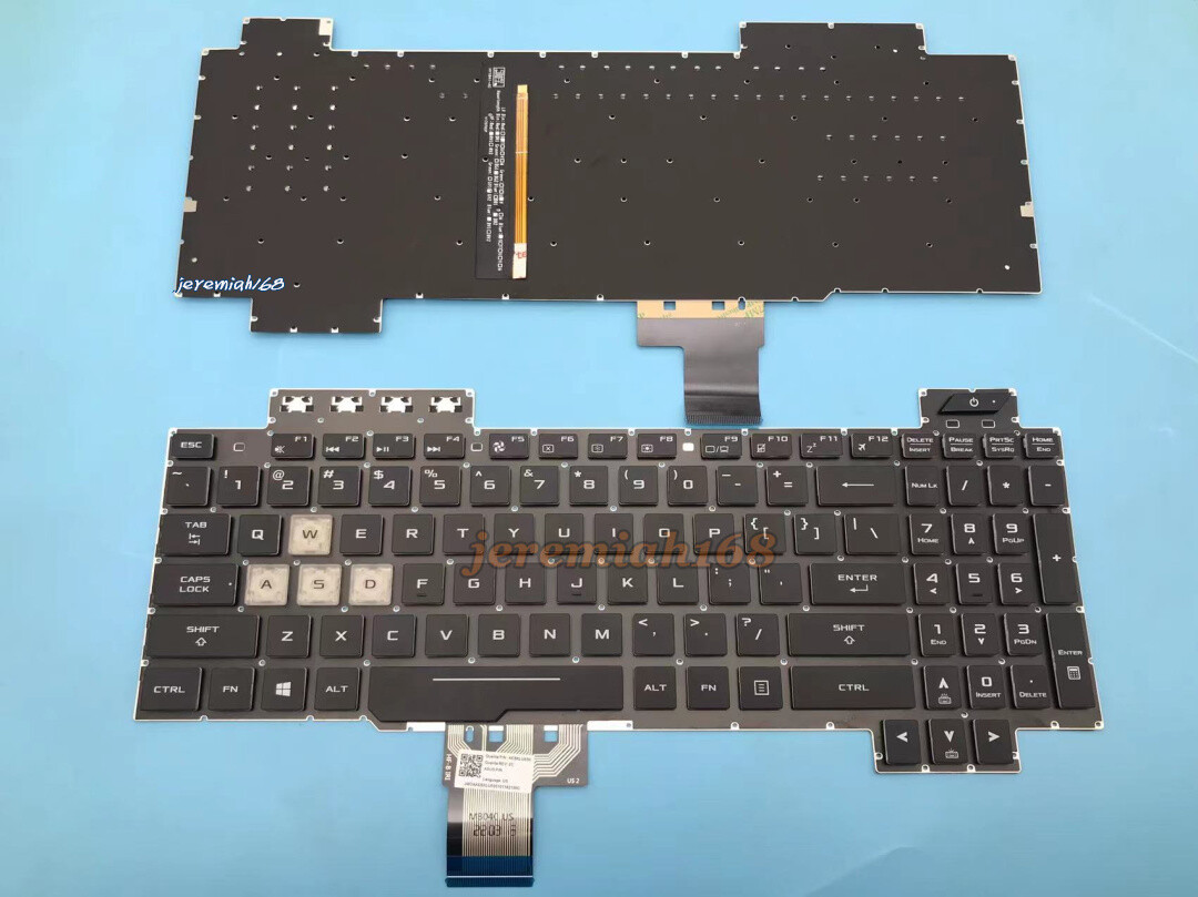 美品 ASUS TUF Gaming FX505DY 英字キー Amazon.com: SUNMALL Replacement Keyboard Compatible with