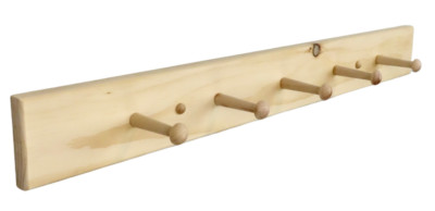 Shaker Wall Hat Rack Unfinished Pine Shaker Peg Coat Wall Hat Rack 30