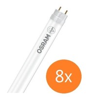 8 X 60Cm Osram T8/ G13 Substitube Value Led-RöHre Evg Hf 8W Wie 18W 800 Lm 6500K