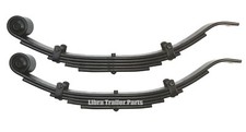 Libra Trailer Leaf Spring 5 Leaf Slipper 5000 Cap For 10000 10k Axle -set 2 Libra Trailer Leaf Spring 5 Leaf Slipper 5000 Cap For 10000 10k Axle -set 2