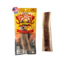 Elk antlers for large dogs - 1pc, Split Elk antler - Natural Dog chew treats