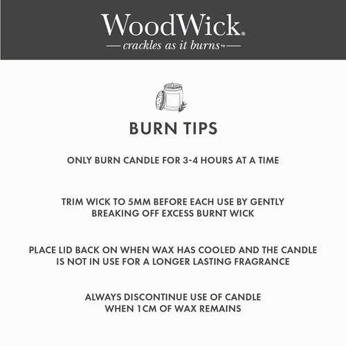 WoodWick Manuka Nectar Ellipse Scented Candle - Picture 4 of 4