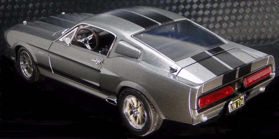 Ford Mustang Clásico Construido a Medida Metal Modelo 1 18 Hot Rod 12 Coche de Carreras GT 24 Foto 3 de 4