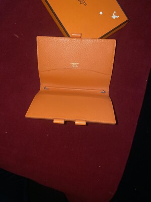 Authentic HERMES Vision simple Agenda Cover Day Planner Leather