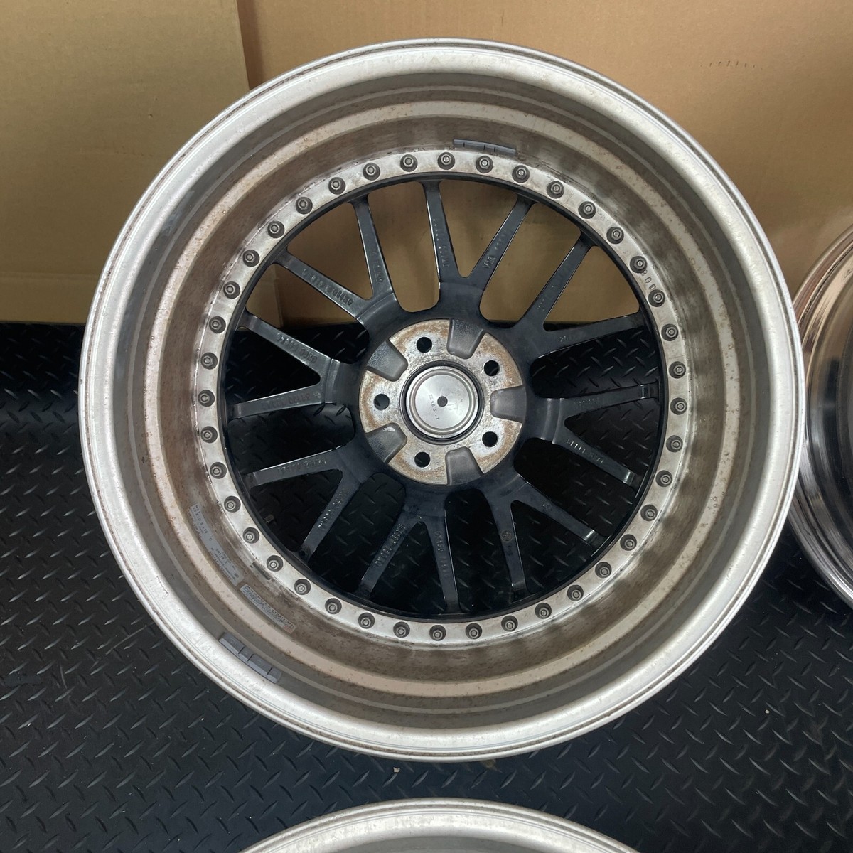 JDM SSR MS1 4Wheels no tires 20x9.5+22 MD 10.5+10 MD 5x114.3 BL | eBay