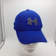 Under Armor Royal Blue UA Classic Stretch Fit Small / Medium Youth Hat Cap