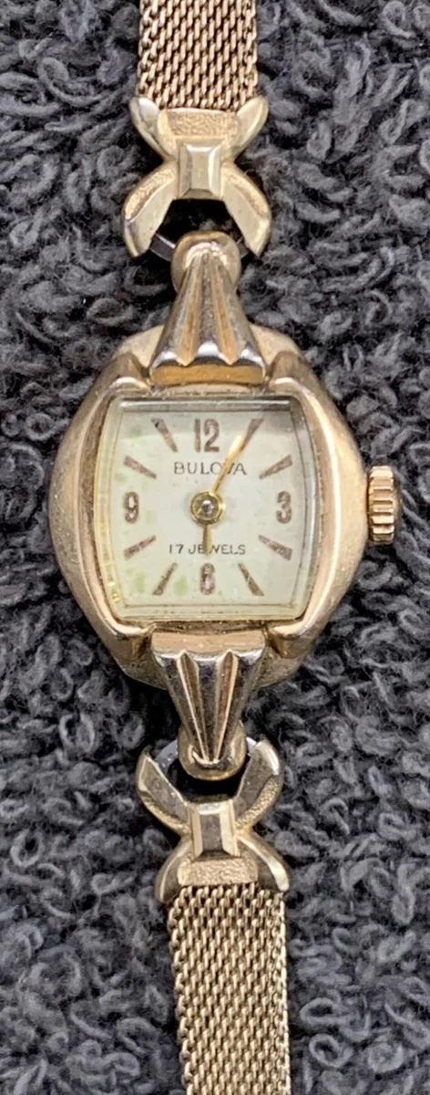 Bulova 17 jewels ladies best sale watch