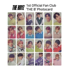 THE BOYZ 1st Fan Club THE B Official Photocard KPOP K-POP