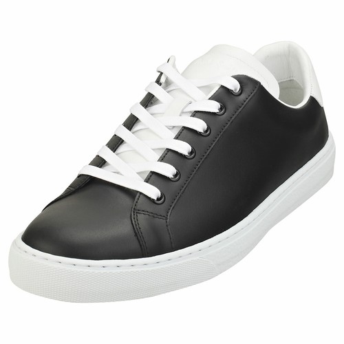Paul Smith Hansen Sneakers Mens Casual Trainers in Black White 9 UK