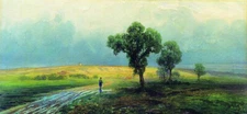 high quality oil painting 100% handpainted on canvas " After a Heavy Rain"