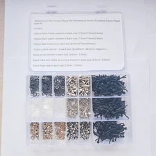 1500pcs/lot Scissor Repair Kit Hairdressing Plastic Washer Barber Salon Parts