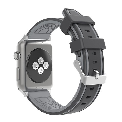 Per Apple Watch Ultra 2 1 Series 9 8 7 6 5 SE 4 3 2 1 cinturini cinturino sportivo in silicone - Foto 3 di 36