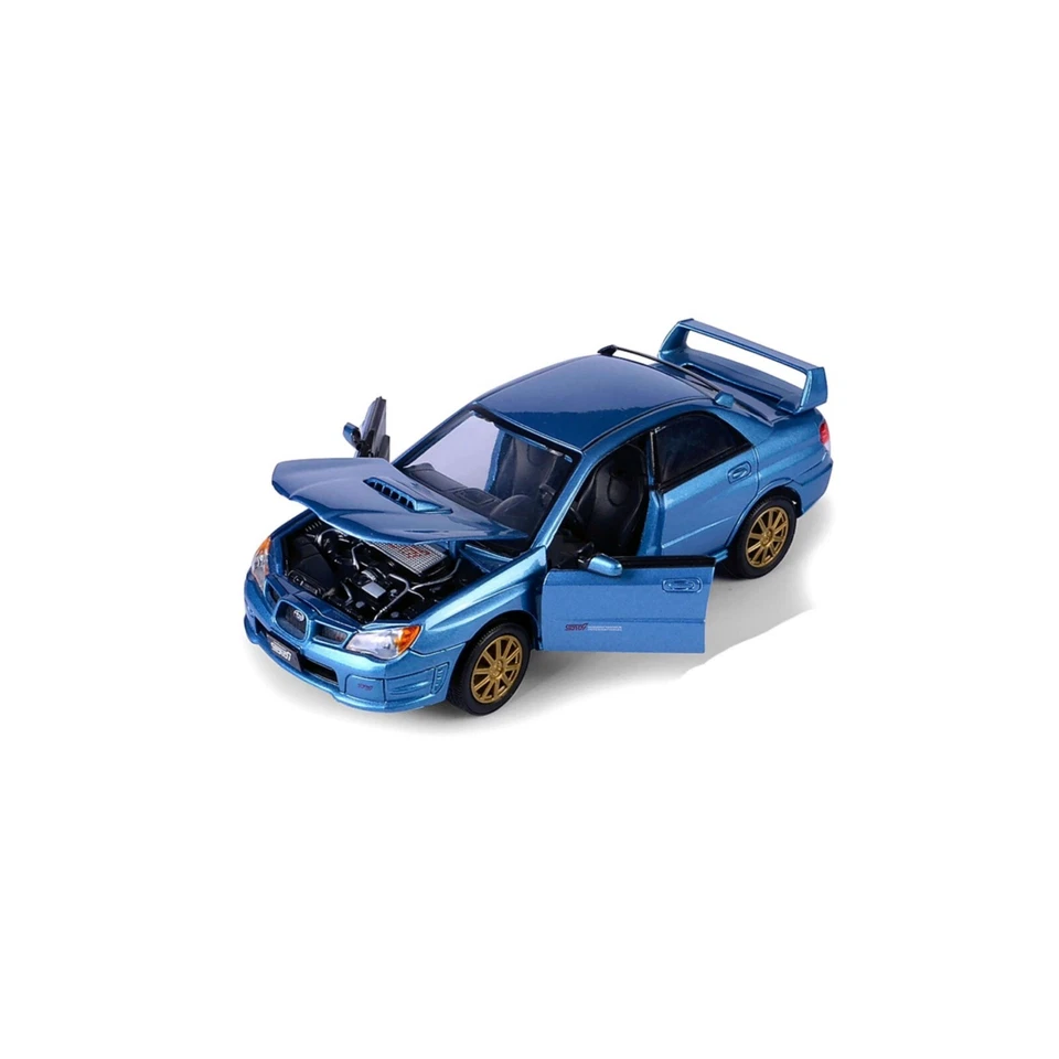 77330 MOTORMAX SUBARU IMPREZA WRX STI 1/24 DIECAST CAR - Image 2 of 4