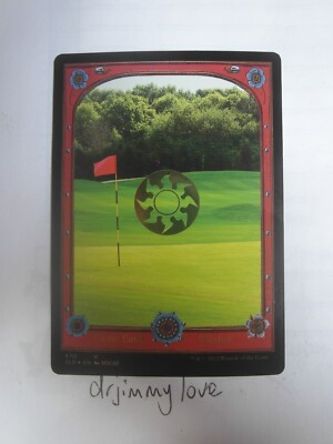 Golf Plains Peelable Sticker card/Battlefield Forge - Secret Lair MSCHF -  NM mtg | eBay UK