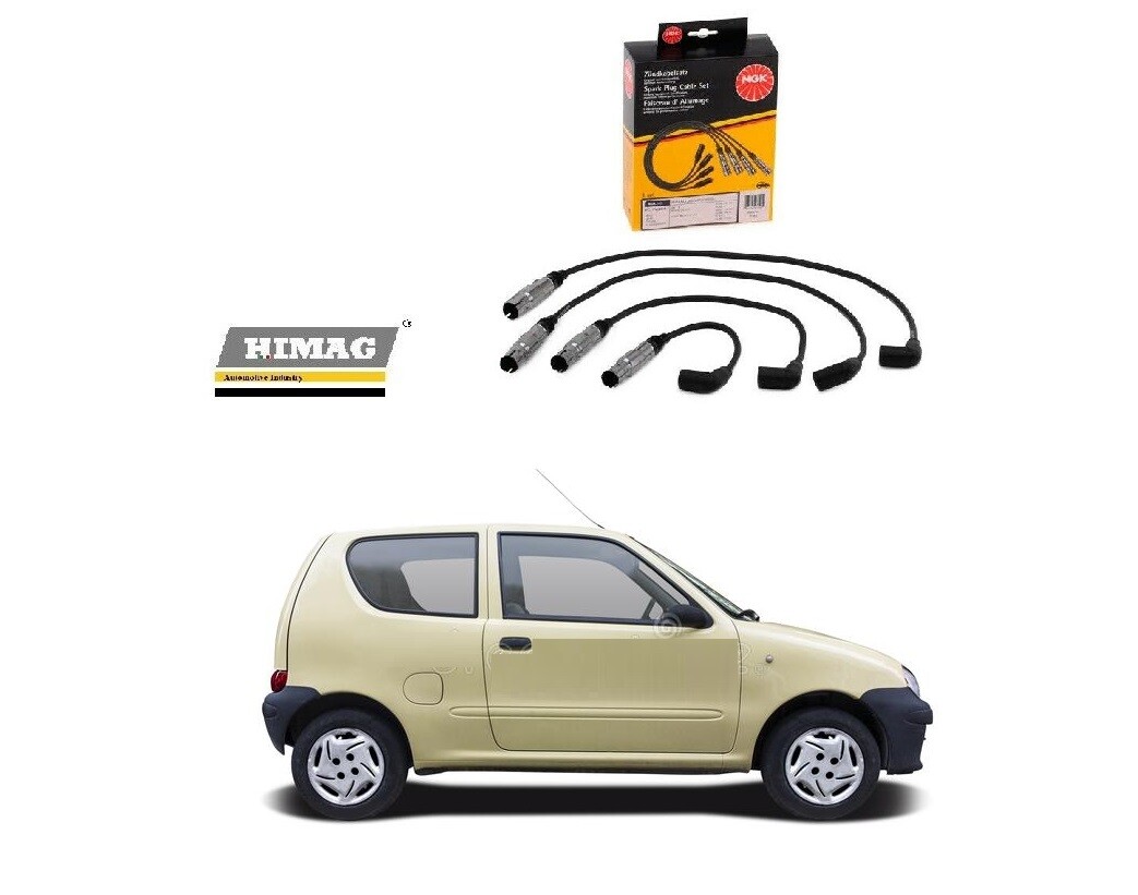 RC-FT604 NGK Kit cavi candela Fiat Cinquecento Seicento 0.9 cc