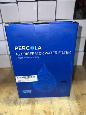 Percola Refrigerator Water Filter PCL-34 KSF1000 3 Pack - Sealed