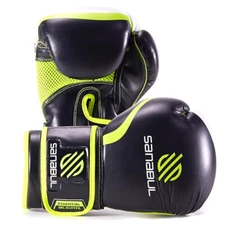 Sanabul Essential Gel Boxing Gloves for Men & Women, Kickboxing MMA, Muay Thai G