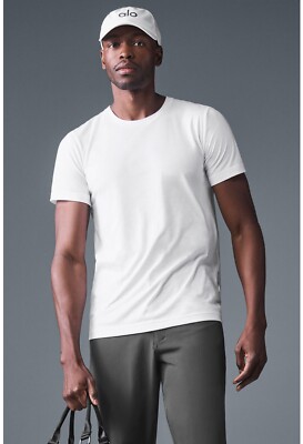 Alo Triumph Tee White Color Size Large