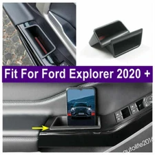 Door Armrest Storage Container Box Cover For Ford Explorer 2020-2022 Accessories
