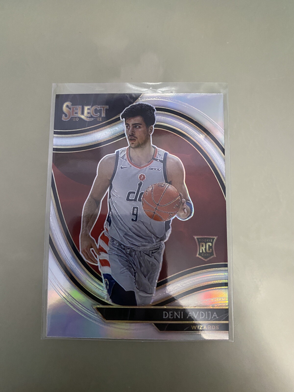 2020-21 Panini Select Deni Avdija RC Rookie Courtside Silver Prizm #292 D421