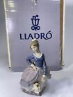 Lladro Porcelain Figurine - Evita Girl With Umbrella