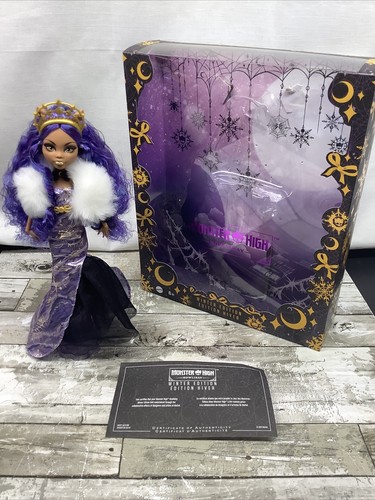 Monster High Howliday Winter Edition CLAWDEEN WOLF Puppe Urlaub mit Box - Bild 5 von 7