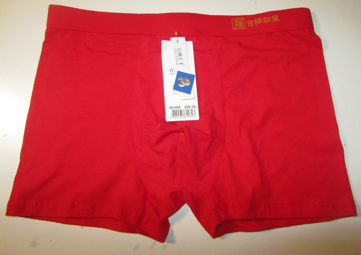 LIZHOUWANGZI MEN'S LOT OF 2 ATHLETIC STRETCH BOXERS MULTICOLOR